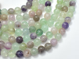 Fluorite, Rainbow Fluorite, 8mm Round Beads-Gems: Round & Faceted-BeadXpert