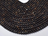 Golden Mica Beads, Biotite Mica, 6mm (6.5mm)-Gems: Round & Faceted-BeadXpert