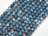Rain Flower Stone, Gray, 6mm Round Beads-Gems: Round & Faceted-BeadXpert