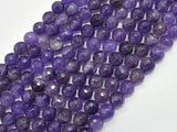 Amethyst, 8mm, Faceted Round-BeadXpert
