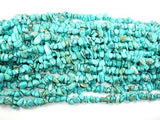 Howlite Turquoise, Chips Bead, Blue, (4-10) mm, 35 Inch-Gems: Nugget,Chips,Drop-BeadXpert