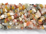 Mixed Rutilated Quartz, 4-9mm Chips Beads-Gems: Nugget,Chips,Drop-BeadXpert