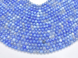 Mystic Coated Fire Agate- Blue, 6mm Faceted-BeadXpert