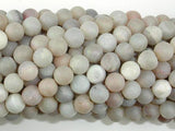 Druzy Agate Beads, Geode Beads, 6mm(6.5mm) Round Beads-Agate: Round & Faceted-BeadXpert