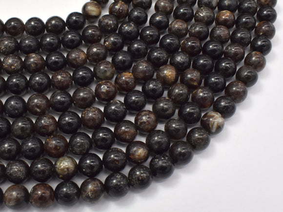 Golden Mica Beads, Biotite Mica, 8mm-Gems: Round & Faceted-BeadXpert