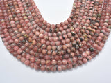 Rhodochrosite Beads, 6.5mm-7mm Round-Gems: Round & Faceted-BeadXpert