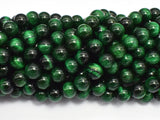 Tiger Eye-Green 8mm Round-BeadXpert