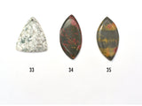 Assorted Stone Pendant, Artistic Jasper, Agate, Jasper, Jade, Tree Agate, Picasso Jasper, Green Brecciated Jasper, Jade, 1 Piece-Gems: Nugget,Chips,Drop-BeadXpert