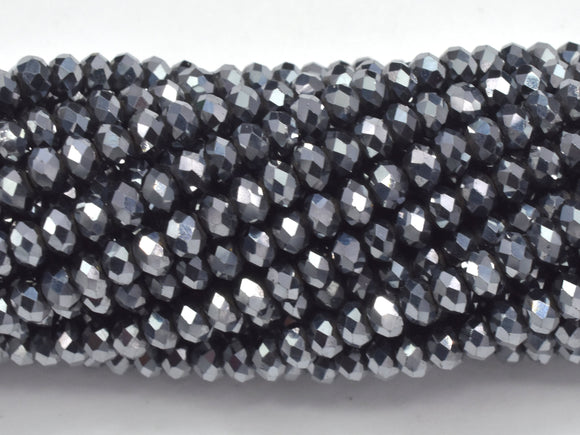 Terahertz Beads, 2.3x3.3mm Micro Faceted Rondelle-Gems:Assorted Shape-BeadXpert