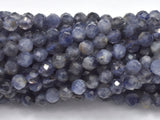 Iolite Beads, 4mm Micro Faceted Round-Gems: Round & Faceted-BeadXpert