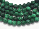 Natural Malachite Beads, 3mm Micro Faceted-BeadXpert