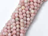 Pink Opal, 6mm (6.8mm)Round Beads-BeadXpert