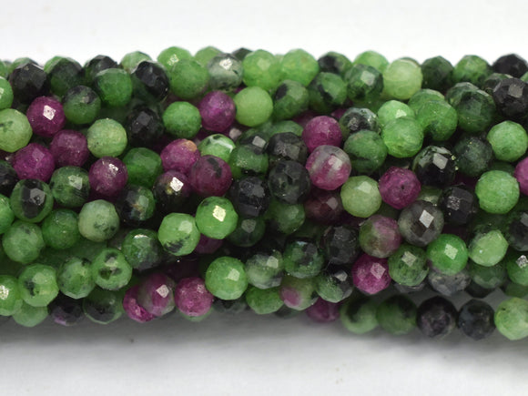 Ruby Zoisite 3mm Micro Faceted Round-BeadXpert