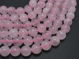 Rose Quartz Beads, Round, 12 mm-Gems: Round & Faceted-BeadXpert