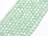 Green Angelite Beads, 6mm, Round, 15 Inch-BeadXpert