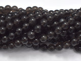 Ice Rainbow Obsidian Beads, 8mm (7.8mm)-Gems: Round & Faceted-BeadXpert