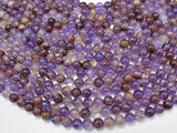 Super Seven Beads, Cacoxenite Amethyst, 8mm Round-Gems: Round & Faceted-BeadXpert
