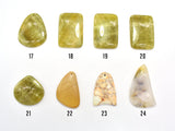 Assorted Stone Pendant, Artistic Jasper, Agate, Jasper, Jade, Tree Agate, Picasso Jasper, Green Brecciated Jasper, Jade, 1 Piece-Gems: Nugget,Chips,Drop-BeadXpert