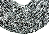 Snowflake Obsidian Beads, Round, 6mm-BeadXpert