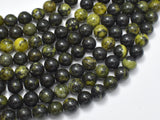 Tibetan Jade, Medicine King Stone, 8mm (8.6mm)-Gems: Round & Faceted-BeadXpert