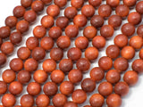 Dragon Blood Wood Beads, 6mm Round Beads, 25 Inch-Wood-BeadXpert