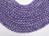 Mystic Coated Amethyst 8mm Faceted Round-BeadXpert
