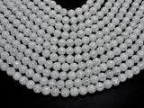 Crackle Clear Quartz Beads, 8mm Round Beads-Gems: Round & Faceted-BeadXpert