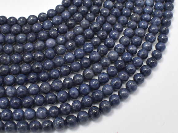 Blue Sapphire Beads, 5mm (5.4mm) Round-Gems: Round & Faceted-BeadXpert
