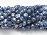 Rain Flower Stone Beads, Gray, 8mm Round Beads-BeadXpert