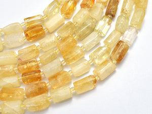 Citrine 7x11mm Faceted Tube-BeadXpert