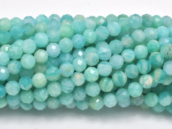 Amazonite Beads, 3mm Micro Faceted-BeadXpert