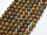 Candy Jasper Beads, 8mm (8.4mm), Round, 15.5 Inch-BeadXpert