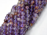 Super Seven Beads, Cacoxenite Amethyst, 6mm Round-Gems: Round & Faceted-BeadXpert