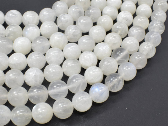 Moonstone Rainbow Beads, Round, 10mm-Gems: Round & Faceted-BeadXpert