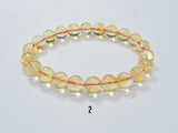 Citrine Beads, Approx. 8mm Round Beads, 7-7.5 Inch-Gems: Round & Faceted-BeadXpert