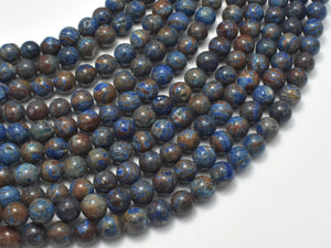 Blue Jasper Beads, 6mm Round Beads-Gems: Round & Faceted-BeadXpert