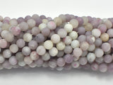 Matte Lilac Jasper Beads, Pink Tourmaline Beads, 6mm (6.3mm)-Gems: Round & Faceted-BeadXpert