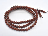 Red Sandalwood Beads, 6mm, Round Beads, Mala Beads, 108 beads-Wood-BeadXpert
