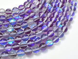 Mystic Aura Quartz-Purple, 6mm (6.3mm) Round-Gems: Round & Faceted-BeadXpert