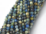 Natural Azurite, 3mm Micro Faceted Round Bead-Gems: Round & Faceted-BeadXpert