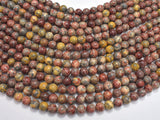 Leopard Skin Jasper, 8mm (8.6mm) Round-Gems: Round & Faceted-BeadXpert