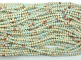 Matte Impression Jasper, 4mm Round Beads-BeadXpert