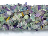 Fluorite Beads, Rainbow Fluorite, 4-10mm Chips Beads-BeadXpert