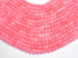 Jade Beads-Pink, 6mm Round Beads-BeadXpert