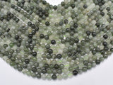 Green Rutilated Quartz Beads, 8mm Round Beads-Gems: Round & Faceted-BeadXpert