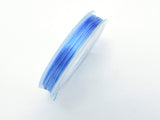 2Rolls Blue Stretch Elastic Beading Cord, 0.5mm, 2 Rolls-20 Meters-Metal Findings & Charms-BeadXpert