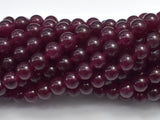 Jade Beads, Ruby, 8mm Round Beads-Gems: Round & Faceted-BeadXpert
