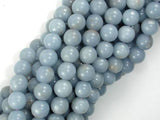 Angelite, 8mm Round Beads-Gems: Round & Faceted-BeadXpert