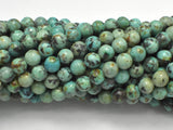 African Turquoise Beads, 6m Round-Gems: Round & Faceted-BeadXpert