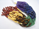Chakra Gemstone Beads, 8mm Round-Gems: Round & Faceted-BeadXpert
